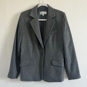 Bloomingdale’s Women's Gray Blazer